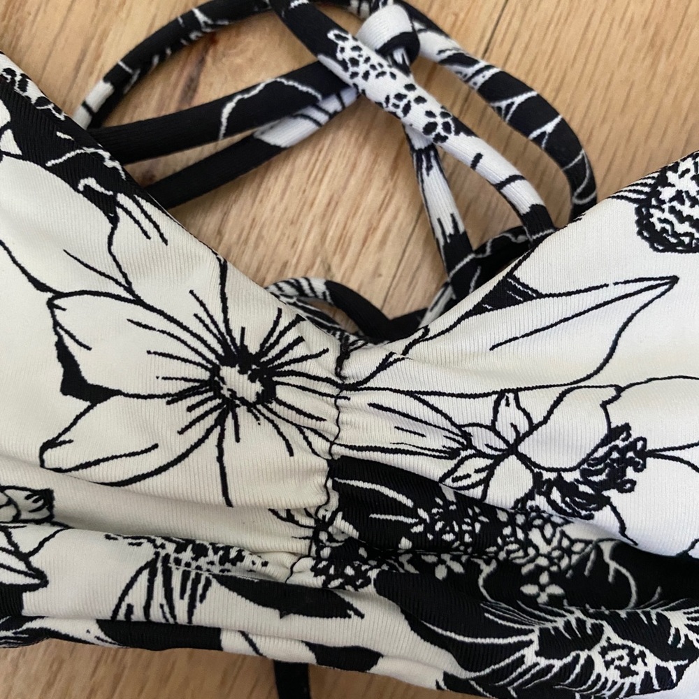 Reversible Cinched Roxy Bikini Top - image 3